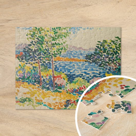 Kust in de Middellandse Zee | Henri-Edmond Cross Legpuzzel