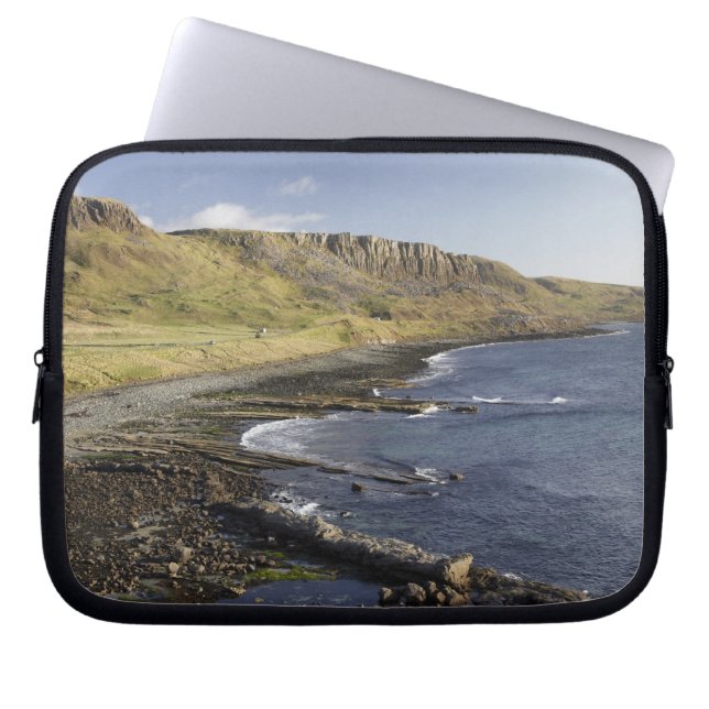 Kust in Duntulm, eiland Skye, Schotland, Verenigd  Laptop Sleeve (Voorkant)