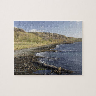 Kust in Duntulm, eiland Skye, Schotland, Verenigd  Legpuzzel