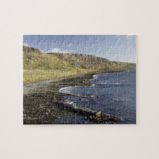 Kust in Duntulm, eiland Skye, Schotland, Verenigd  Legpuzzel (Horizontaal)