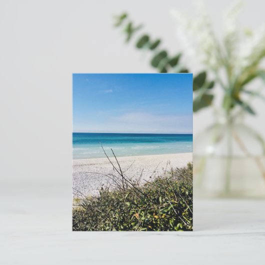 Kust in november briefkaart (Staand voorkant)