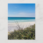 Kust in november briefkaart (Voorkant)