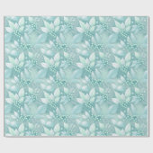 Kust Kerst Bladerbessen Patroon#7 ID1009 Cadeaupapier (Vlak)