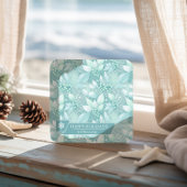 Kust Kerst Bladerbessen Patroon#7 ID1009 Kartonnen Onderzetters