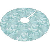 Kust Kerst Bladerbessen Patroon#7 ID1009 Kerstboom Rok (Gekanteld)