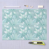 Kust Kerst Bladerbessen Patroon#7 ID1009 Tissuepapier (Craft)