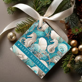 Kust Kerst Bold Zeepaardpatroon#4 ID1009 Bedankjes Labels