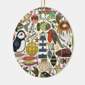 kust kerst decoratie parel (Links)