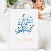 Kust Kerst Kaarten Sjabloon Custom Photo