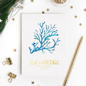 Kust Kerst Kaarten Sjabloon Custom Photo