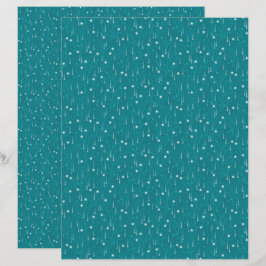 Kust Kerst Onderwater Scrapbook Papier