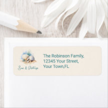 Kust Kerst Zeeen & Greeting Retour Adres