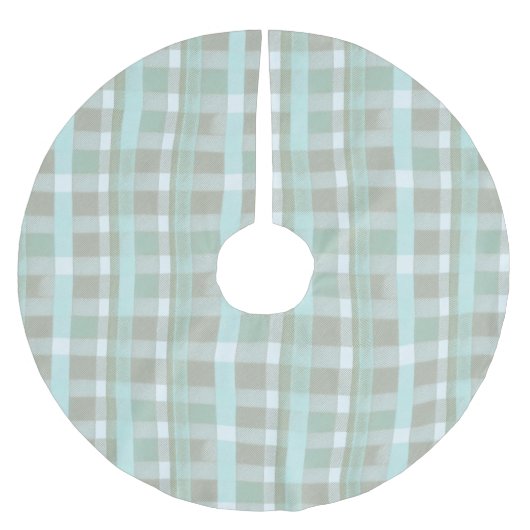 Kust Kerstmis Plaid Patroon # 2 ID1009 Kerstboom Rok (Voorkant)