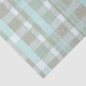 Kust Kerstmis Plaid Patroon # 2 ID1009 Tissuepapier (Detail)