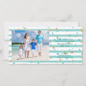 Kust Kerstmis SEIZOENGROETEN 4 foto's Feestdagenkaart (Achterkant)