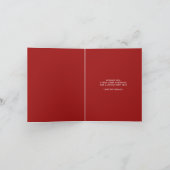 Kust Kerstmis Zeeschildpad Aquarel Feestdagen Kaart (Binnen)