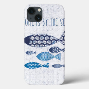 Kust Kunst   Huis is door het Zee iPhone 13 Hoesje