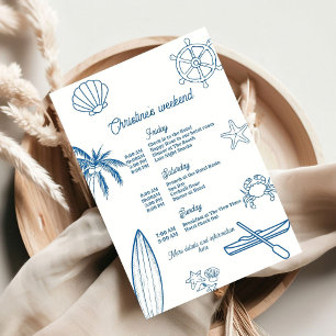 Kust laatste zeiltocht voor de sluier Bachelorette Kaart