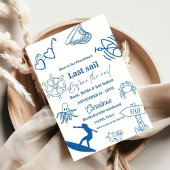Kust laatste zeiltocht voor de sluier Bachelorette Kaart