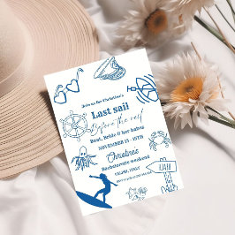 Kust laatste zeiltocht voor de sluier Bachelorette Kaart