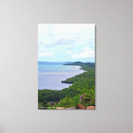 Kust Landschap Reizen Fotografie Canvas Afdruk