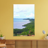 Kust Landschap Reizen Fotografie Canvas Afdruk (Insitu (Woonkamer))
