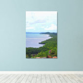 Kust Landschap Reizen Fotografie Canvas Afdruk (Insitu (Houten vloer))