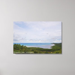 Kust Landschap Reizen Fotografie Canvas Afdruk