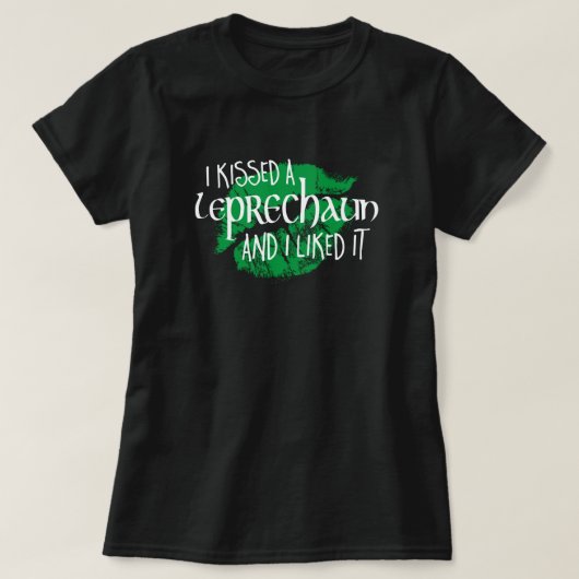 Kust Leprechaun heeft het leuk gevonden om St Patr T-shirt (Design voorkant)
