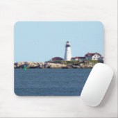Kust Maine Portland Head Lighthouse Muismat (Met muis)