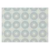 Kust Mandala in zand, blauw en drijfhout tonen Tafelkleed (Voorkant (Horizontaal))