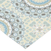 Kust Mandala in zand, blauw en drijfhout tonen Tafelkleed (Gekanteld)