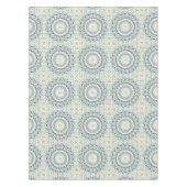 Kust Mandala in zand, blauw en drijfhout tonen Tafelkleed (Voorkant)