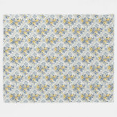 Kust Mediterraan Gooi Deken Tegel-geïnspireerd (Voorkant (Horizontaal))