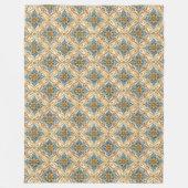 Kust Middellandse Zee Subtiele oceanische tinten Fleece Deken (Voorkant)