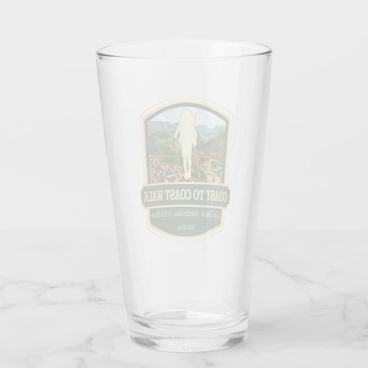 Kust naar Kustwandeling (B) Glas (Achterkant)