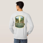 Kust naar Kustwandeling (B) T-shirt (Achterkant volledig)