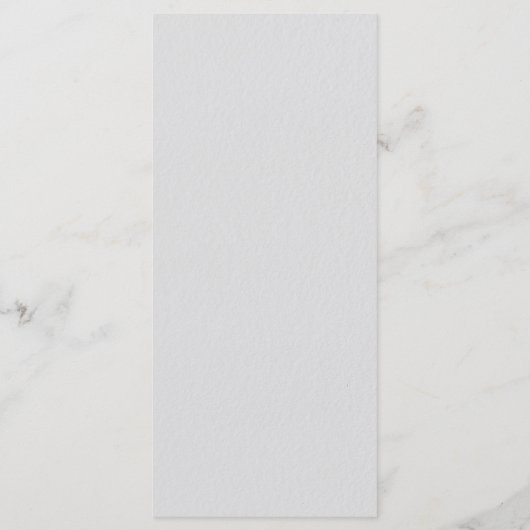 Kust Nautische Shell Classic formele bruiloft Menu (Achterkant)