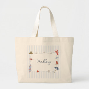 Kust New England Cape Cod vrijgezellenfeest Tote T Grote Tote Bag