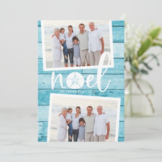 Kust Noël | Kerstkaart (Staand voorkant)