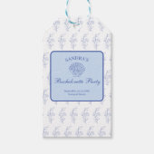 Kust Oma Beach Bach Bachelorette Party Cadeaulabel (Voorkant)