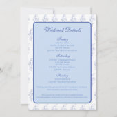 Kust Oma Beach Bach Bachelorette Weekend Kaart (Achterkant)