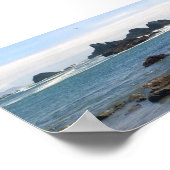 Kust op Seal Rock OR Poster (Hoek)