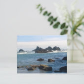 Kust op Seal Rock Oregon Briefkaart (Staand voorkant)