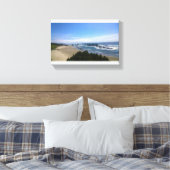 Kust op Seal Rock, Oregon Canvas Afdruk (Insitu (Slaapkamer))