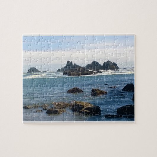 Kust op Seal Rock Oregon Legpuzzel (Horizontaal)