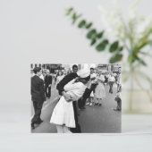 Kust op VJ Dag Wereldoorlog Briefkaart (Staand voorkant)