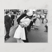 Kust op VJ Dag Wereldoorlog Briefkaart (Voorkant)