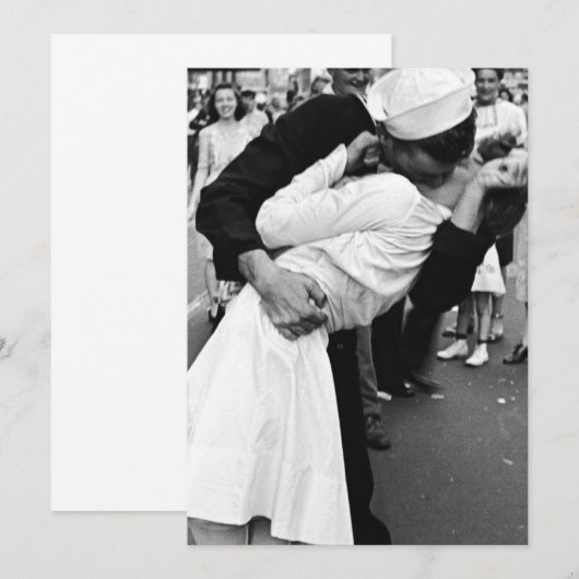 Kust op VJ Dag Wereldoorlog Kaart (Voorkant / Achterkant)