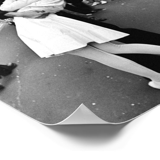 Kust op VJ Dag Wereldoorlog Poster (Hoek)